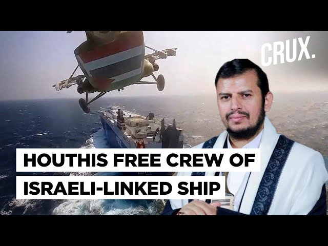 Houthis 'Support Gaza Truce', Free Israel-Linked Galaxy Ship's Crew; Trump Plans Middle East Visit