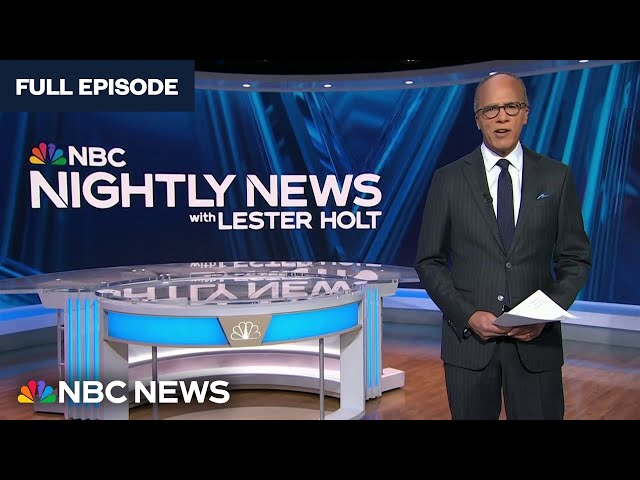 Nightly News Full Broadcast - March 12