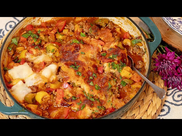 High Protein Un-Stuffed pepper Casserole