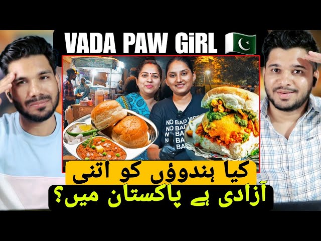 Indians React to Hindu Girl Selling Vada Pav In Pakistan | Kavita Ka Dhaba