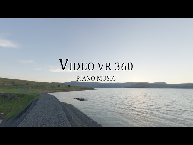 Video Vr 360 Lake With Piano And Cello Music