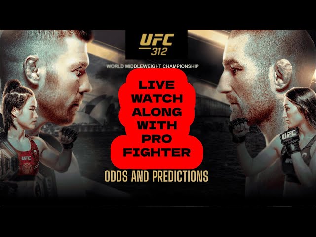 UFC 312 LIVE Watch Along! Come Hangout And Predict Some Fights With Me!