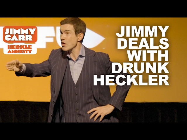 Jimmy Leads a Chant Against Rowdy Drunken Heckler! | Jimmy Carr