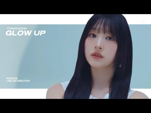 RESCENE - Glow Up | Line Distribution