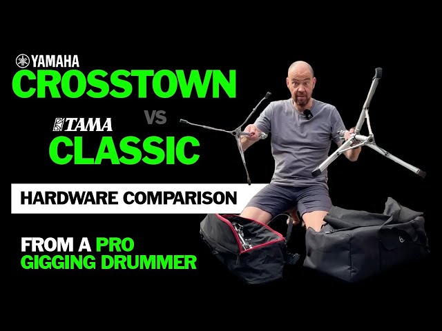 Yamaha Crosstown VS Tama Classic Hardware - HEAD TO HEAD COMPARISON