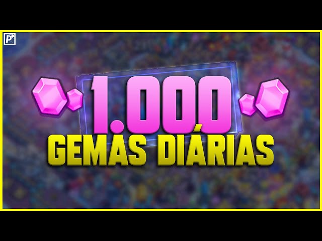 COMO CONSEGUIR MAIS DE MIL GEMAS TODOS OS DIAS NO CASTLE CLASH