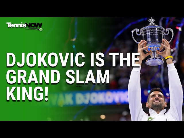 24! Novak Djokovic Is the Grand Slam King and the GOAT