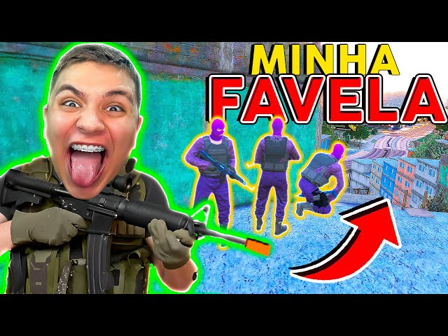 A PRIMEIRA TRETA DA MINHA FAVELA no GTA RP! (Paulinho o LOKO) RP