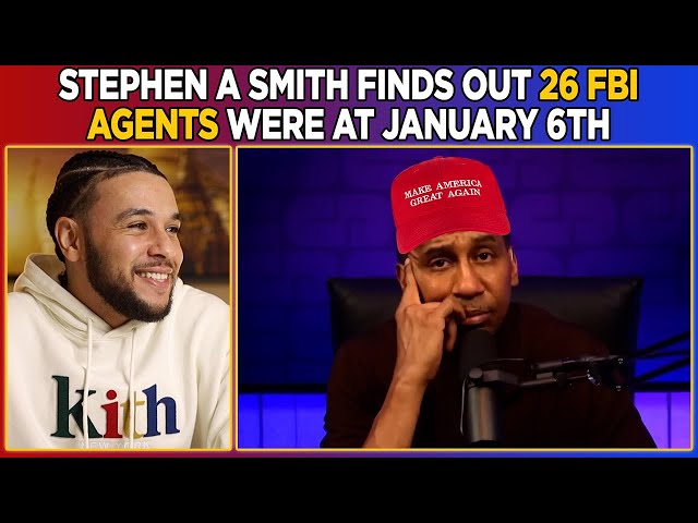 Stephen A Smith Finds Out 26 FBI Agents Were There On January 6th