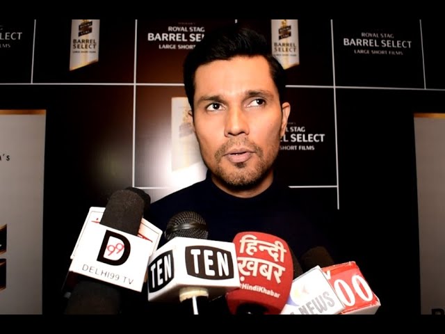 Randeep Hooda expresses his views on future of shorts film in India | Royal Stag