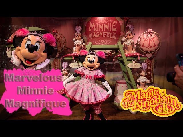 8K The Marvelous Minnie Magnifique Meet & Greet in Fantasyland at Magic Kingdom VR180 3D