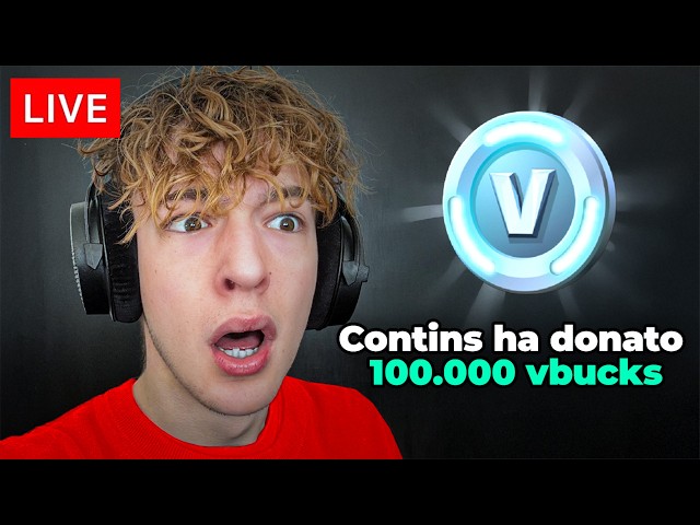 Dono 100.000 V-BUCKS agli Youtuber su Fortnite!