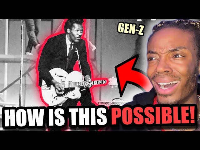 GEN-Z FIRST TIME REACTING TO Chuck Berry 'Johnny B. Goode '(LIVE)