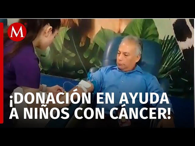 Impulsan campaña para fomentar la donación de sangre en niños con cáncer