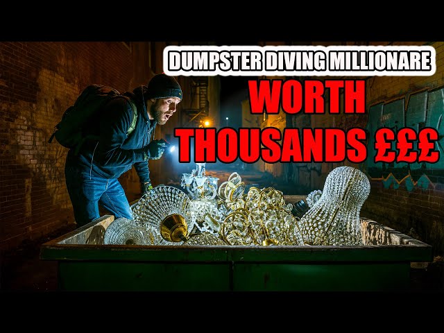 😲DUMPSTER DIVING LIKE A MILLIONAIRE 😲 THESE ARE WORTH THOUSANDS £££