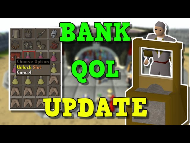 Massive Bank QoL Changes! This Will Save So Much Time (OSRS)