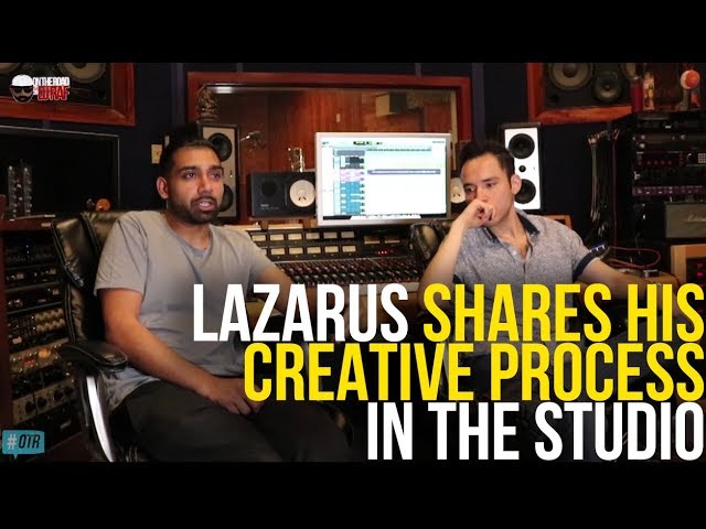 LAZARUS SHARES HIS CREATIVE PROCESS IN THE STUDIO | | #OnTheRoad w/ @DJayRaf S1E13