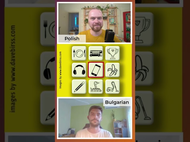 Polish vs Bulgarian | VOCAB COMAPRISON #3