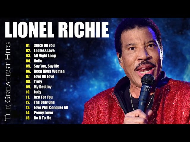 The Best Songs Of Lionel Richie - Lionel Richie Greatest Hits Album 2025 - Best Soft Rock 70 80 90s