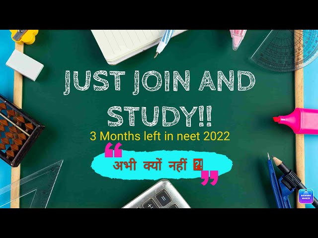 STUDY WITH ME LIVE for NEET 2022 |Day - 7/100 | lofi-music, pomodoro, timed breaks & guidance