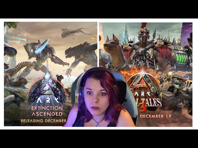 🫨Extinction/BTT Trailer FIRST LOOK and reaction! | Ark Survival Ascended