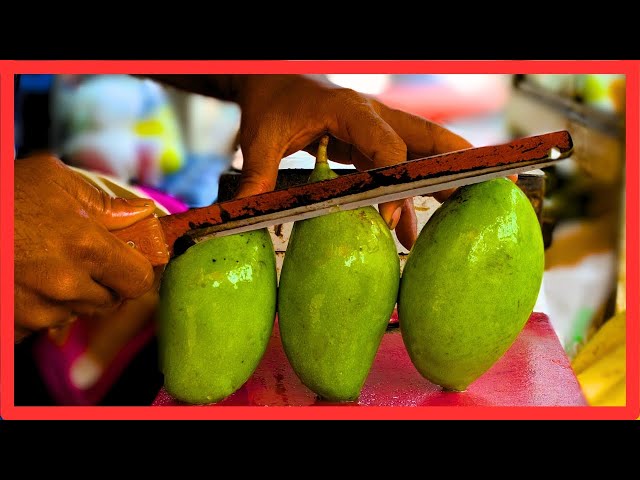 FRUIT NINJA of FRUITS | Amazing Fruits Cutting Skills | Indian Street Food In 2024