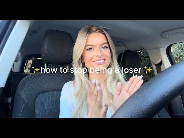 how to stop being a loser