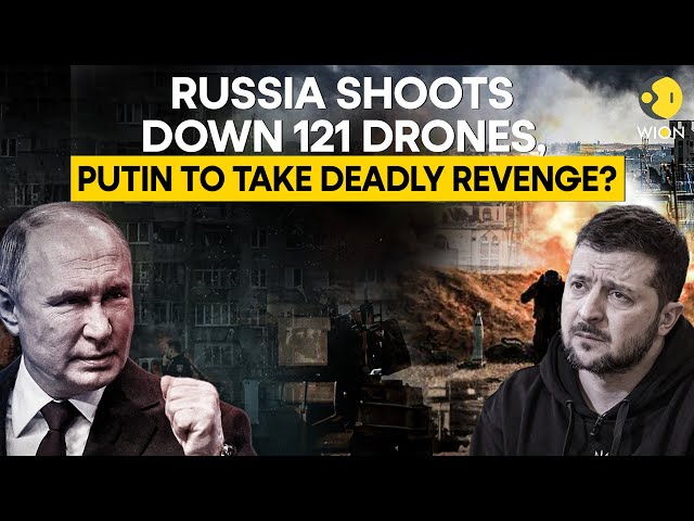 Russia-Ukraine War: Russia Shoots Down 121 Ukrainian Drones, Putin To Take Deadly Revenge? | LIVE