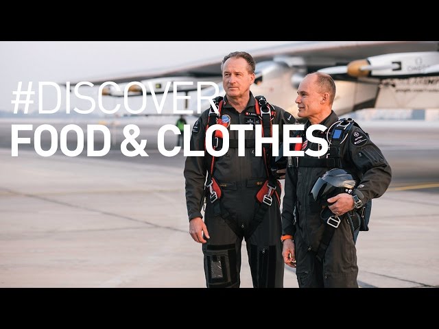 Solar Impulse Airplane - The Pilot's Food & Clothing - #Discover