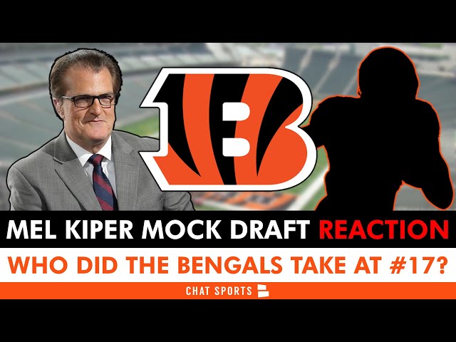 Mel Kiper Jr. 2025 NFL Mock Draft Reaction For The Cincinnati Bengals Pick