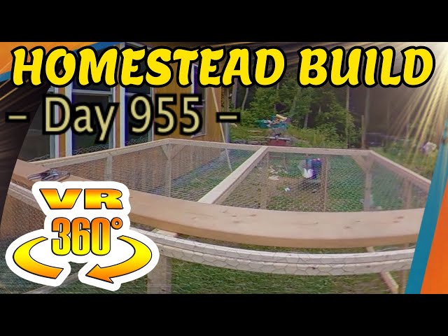 Homestead Building - Working with Chicken Wire, Mobile Chicken Run