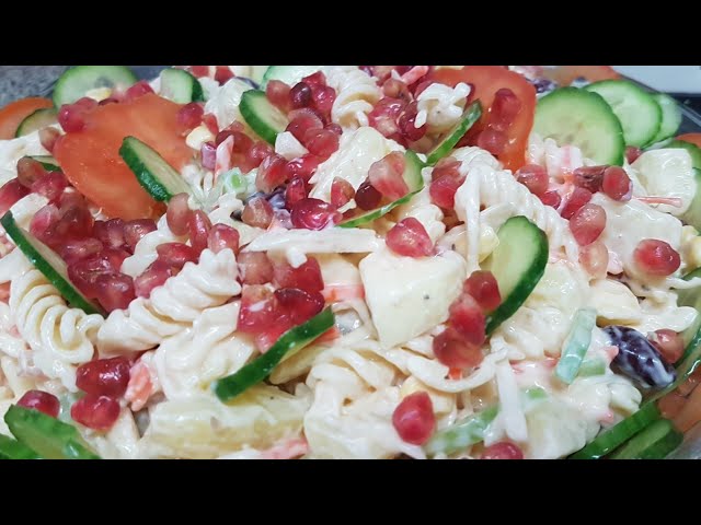 Sweet creamy Salad Recipe by Tasty Meal | Mix vegetable  Russain #salad #food#cooking