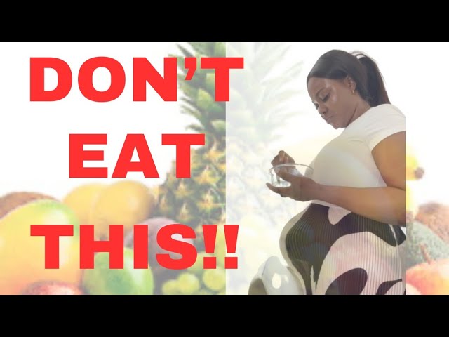 FOODS TO AVOID DURING PREGNANCY/ FOODS to avoid during early pregnancy