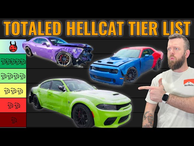 Totaled Hellcat Tier List