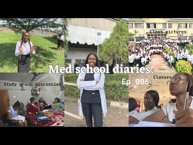 Med school diaries| Last week of classes as a medical student in Nigeria.