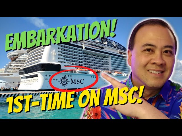 My FIRST TIME Embarking MSC Meraviglia (Cruise VLog Ep.1)