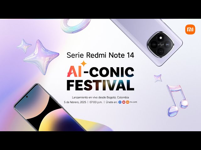 Lanzamiento en Colombia de la Serie Redmi Note 14