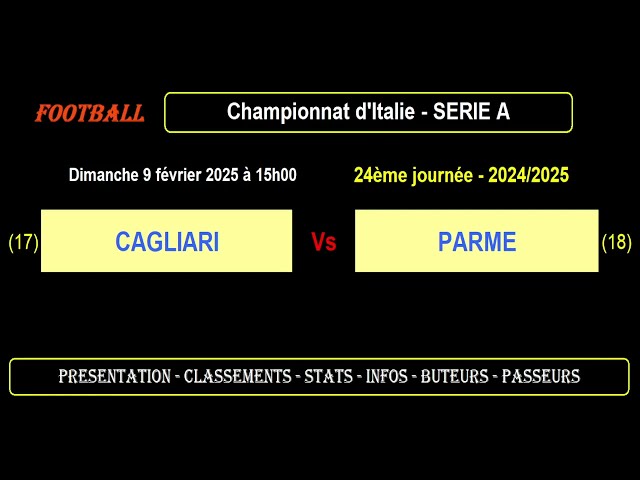 CAGLIARI - PARMA: 24th day - Serie A - Football match - 2024-2025 season