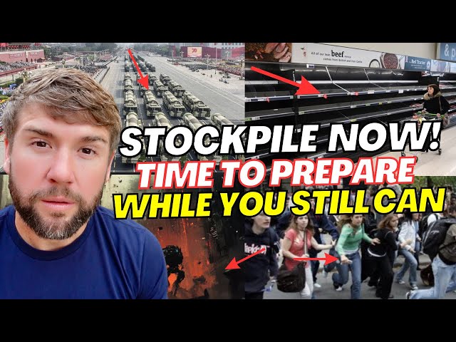 It Is TRUE.. Prepare! 5 Things You NEED To Stockpile Before March 1st! Civil Unrest Shortages Coming