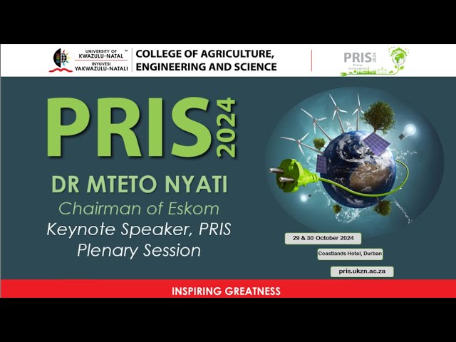 PRIS 2024 - Keynote Speaker - Dr Mteto Nyati | interview