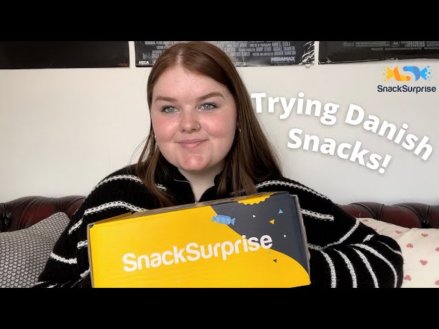 Trying Danish Snacks!! | Snack Surprise Unboxing & First Impressions