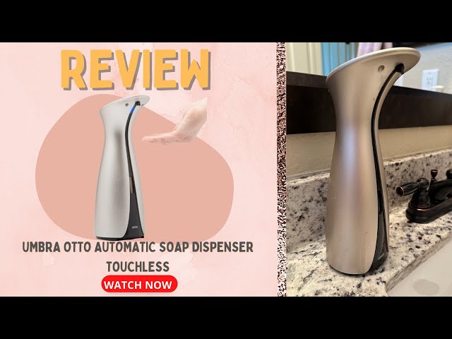 Umbra Otto Automatic Soap Dispenser Touchless, Hands Free Pump for Kitchen or Bathroom Review