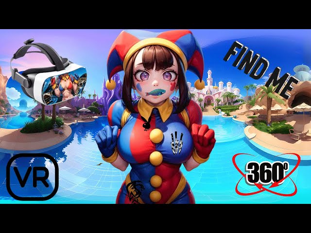 The Amazing Digital Circus  Finding Challenge 🎪 🔍 Pomni girl🔍 But it's 360° VR Part 132+