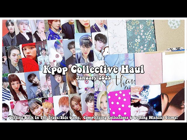 Kpop Collective Haul January 2025 ✰ Stray Kids, Monsta X, ATEEZ, Twice & More!