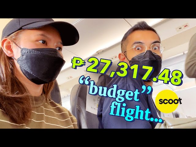 We Paid ₱27,317.48 for This "Budget" Flight to Singapore... 💸 | Scoot Economy Review