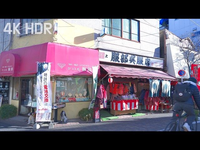 Winter Walk in Ota City Bright Blue Skies and Historic Temples | Tokyo, Japan | 4K/HDR