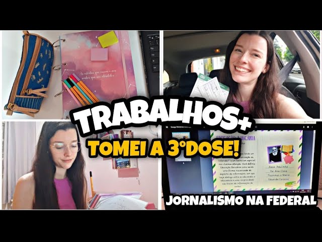 MINHA ROTINA NA UNIVERSIDADE FEDERAL l Study Vlog!!!