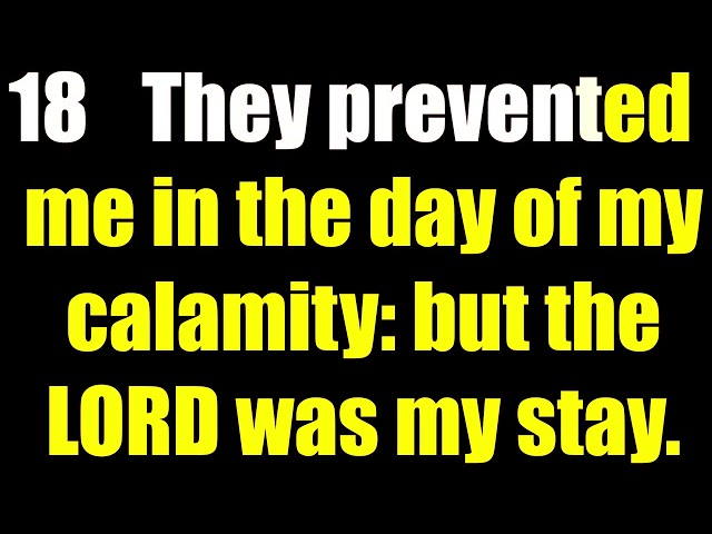 Psalm 18 KJV