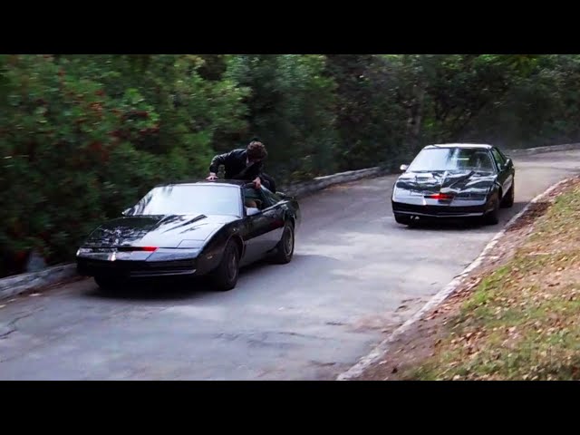 KITT VS Evil Twin | Knight Rider CLIP