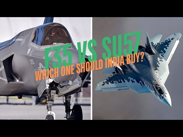 F-35 vs SU-57: Which One Should India Buy? | Pakistan's Reaction to Trump's F-35 Offer to India.